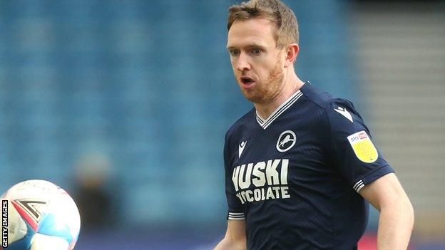 Shane Ferguson in action for Millwall