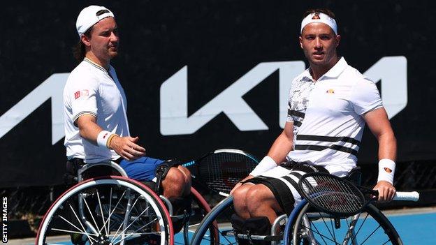 Gordon Reid and Alfie Hewett