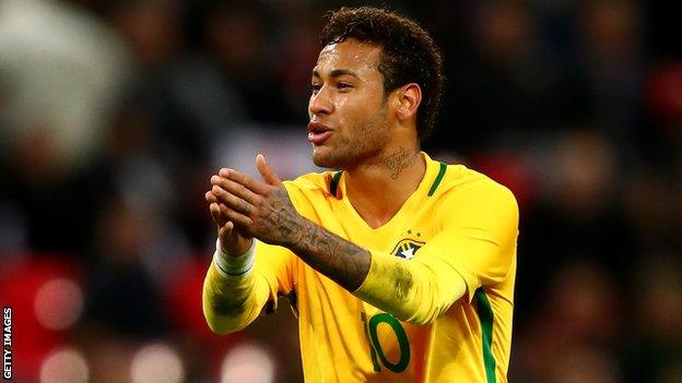 Brazil forward Neymar