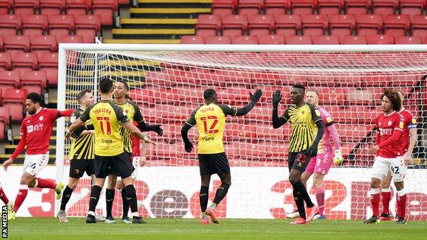 Watford celebrate