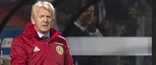 Scotland manager Gordon Strachan