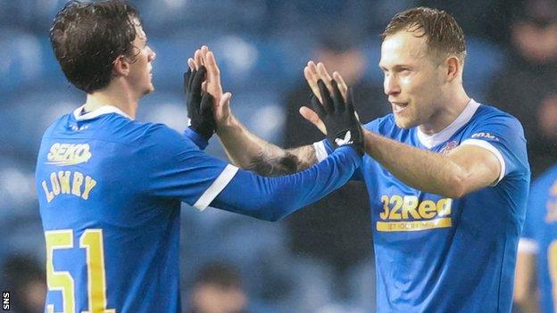 Alex Lowry and Scott Arfield