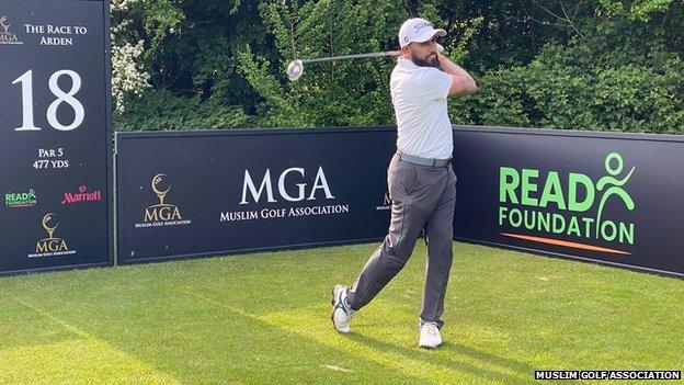 Amir Malik, founder of the Muslim Golf Association