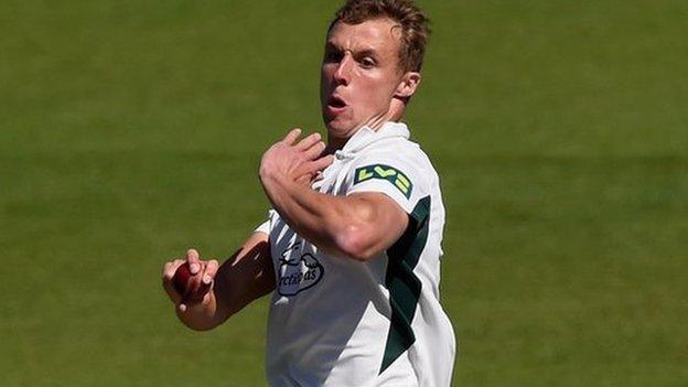 Charlie Morris recorded his best match analysis, 9-109, in Worcestershire's win over Somerset at New Road in May