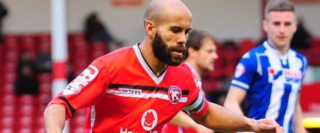 Walsall captain Adam Chambers