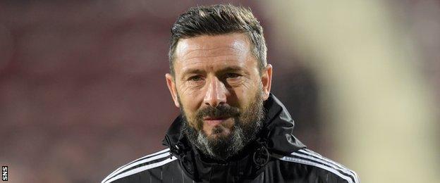 Aberdeen manager Derek McInnes