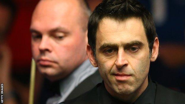 Stuart Bingham and Ronnie O'Sullivan