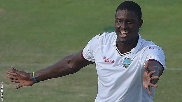 West Indies captain Jason Holder