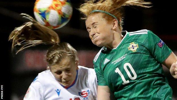 Rachel Furness has scored 30 goals in her 76 appearances for Northern Ireland