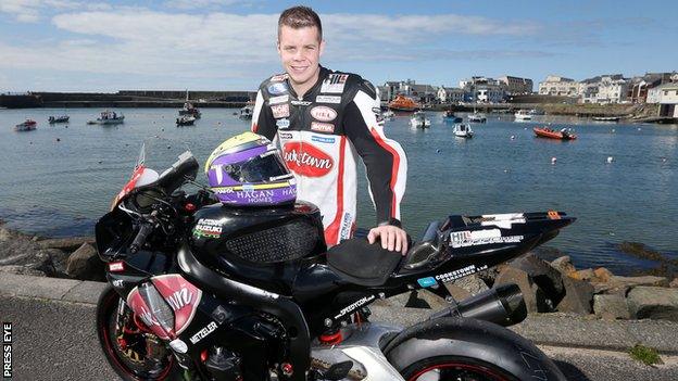 Jamie Hamilton has achieved podium finishes at the North West 200 and Ulster Grand Prix