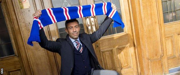 Rangers manager Pedro Caixinha