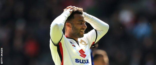 MK Dons' Nicky Maynard