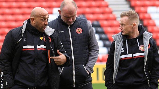 Walsall's management team