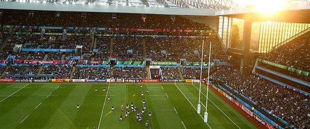 Sunshine at Villa Park