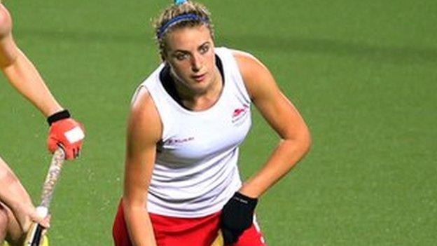 England women's hockey player Lily Owsley