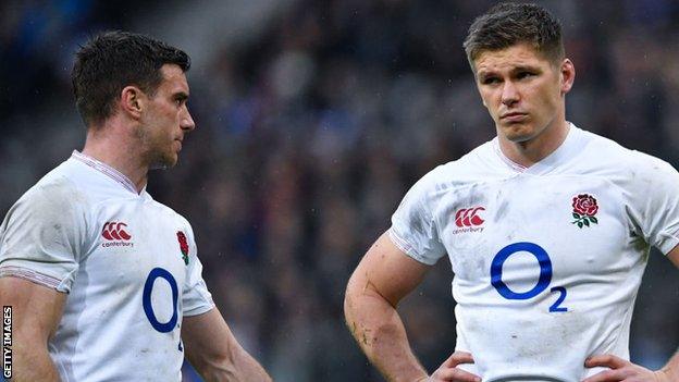 George Ford and Owen Farrell