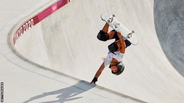 Sky Brown Skateboarder