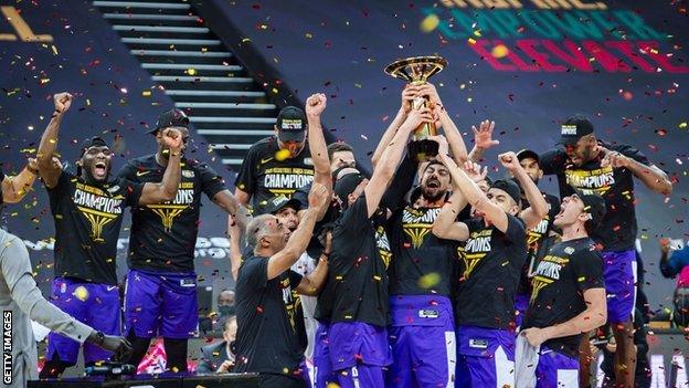 Egypt's Zamalek won the inaugural Basketball Africa League in 2021