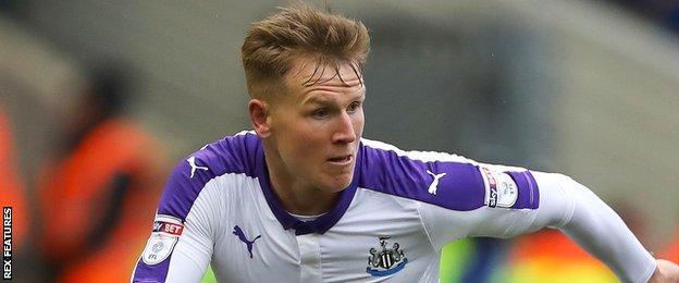 Newcastle United winger Matt Ritchie