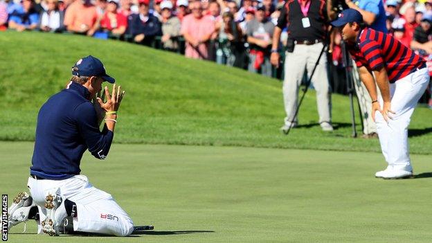 Jordan Spieth and Patrick Reed