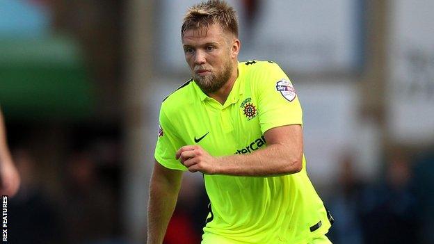 Hartlepool United midfielder Nicky Featherstone