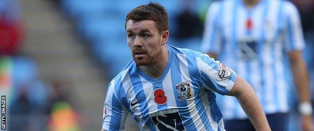 Coventry City midfielder John Fleck