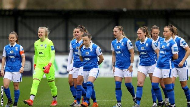 Birmingham City's women players were united on social media this week after sending a letter to the board over concerns on conditions