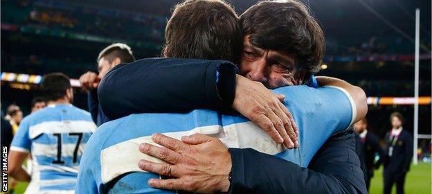 Argentina fail to reach Rugby World Cup final