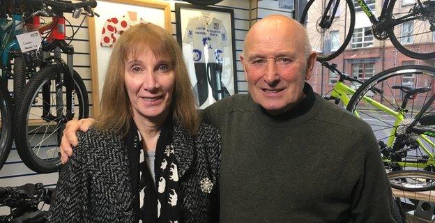 Philippa York and Billy Bilsland