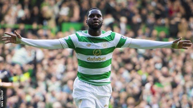 Odsonne Edouard scored 11 goals for Celtic last season