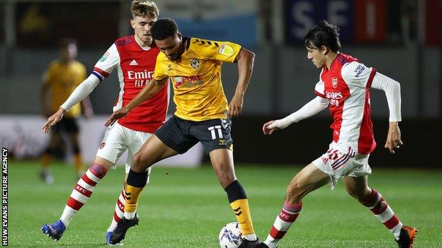 Newport v Arsenal U21s