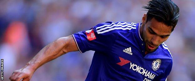 Chelsea striker Radamel Falcao