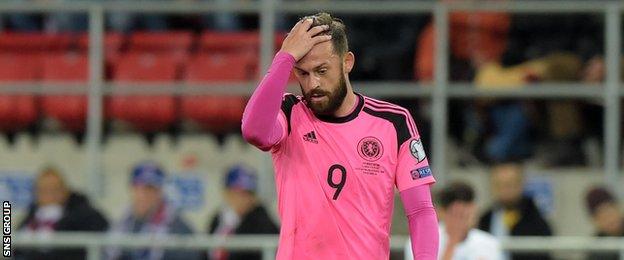 Scotland striker Steven Fletcher