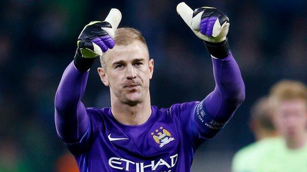 Manchester City keeper Joe Hart