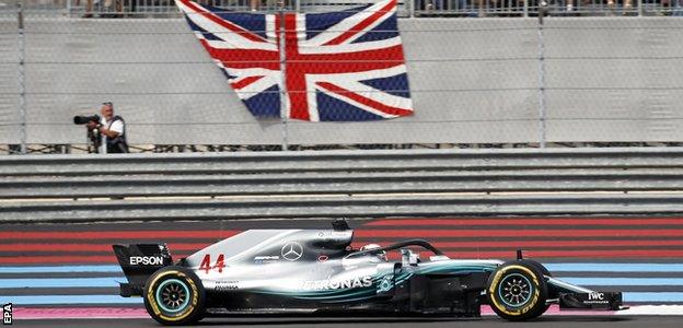 Lewis Hamilton wins the French Grand Prix