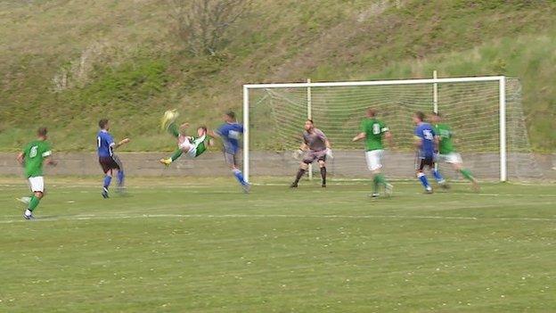 Charlton Gauvain's second goal