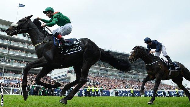 Harzand ridden by Pat Smullen