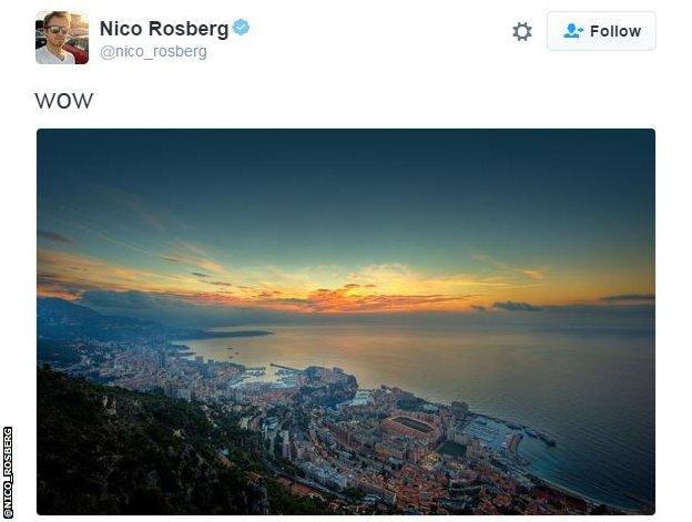 Rosberg Twitter