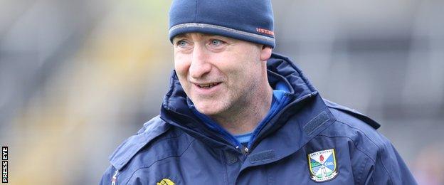 Cavan manager Mattie McGleenan