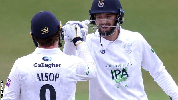 James Vince with Tom Alsop