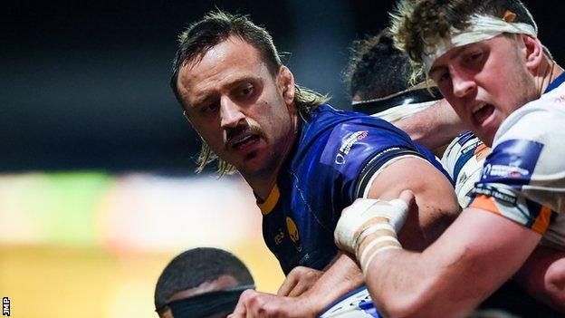 Anton Bresler made 64 Warriors appearances after moving from Edinburgh in 2017