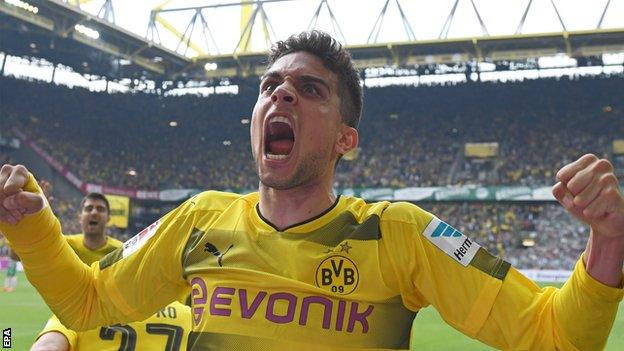 Borussia Dortmund defender Marc Bartra