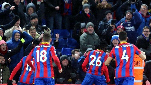 Crystal Palace celebrate