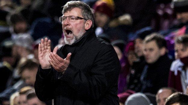 Hearts manager Craig Levein