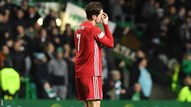 Aberdeen midfielder Kenny McLean