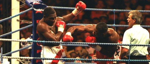 Lennox Lewis v Frank Bruno 1993