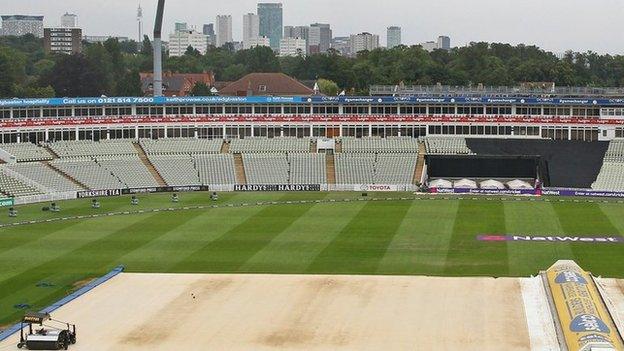Rained off at Edgbaston