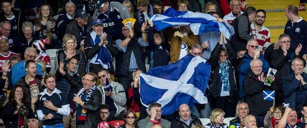 Scotland delighted their fans with a victory and bonus point against Japan