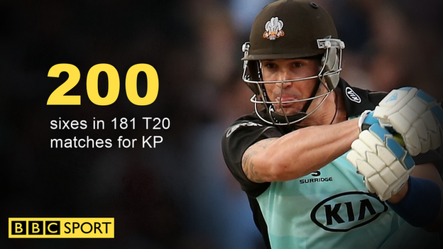 Kevin Pietersen sixes