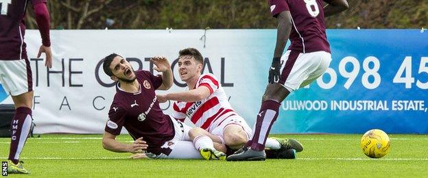 Igor Rossi challenges Darren Lyon